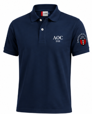 Polo blauw heren M