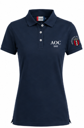 Dames Polo Blauw S
