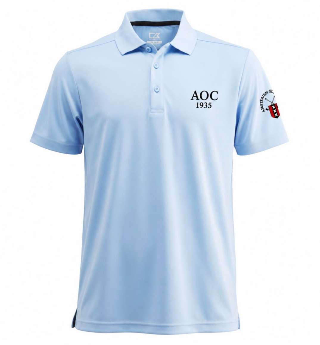 Polo lichtblauw mannen XL