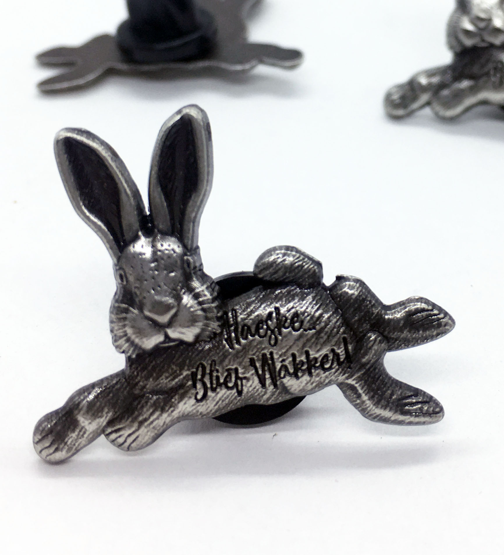 Pin metaal Rooj: Haeske... Bliēf  Wákker! 30mm Tijdelijk voor € 3,00 ipv 4,50