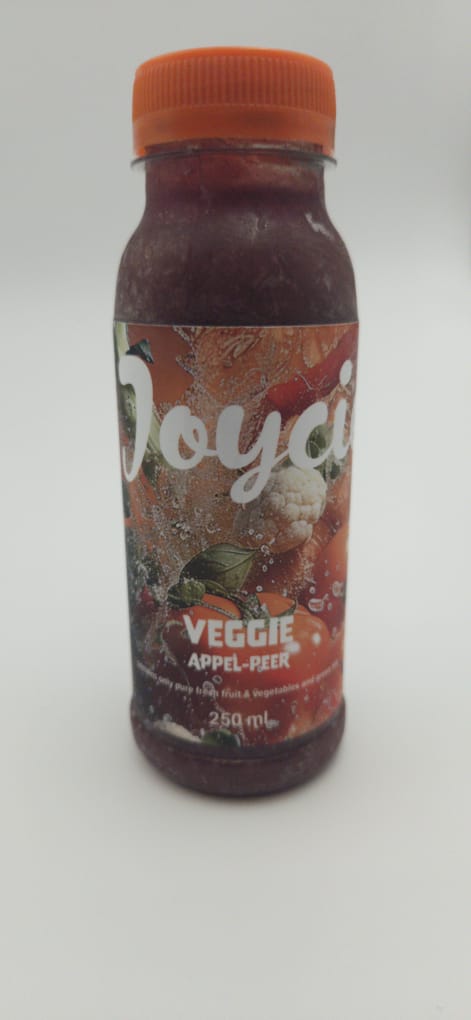 1000 ml V-- VEGGIE APPEL/PEER                                                                                                                                                                 250 ml (groenten & fruit met extra appel/peer)