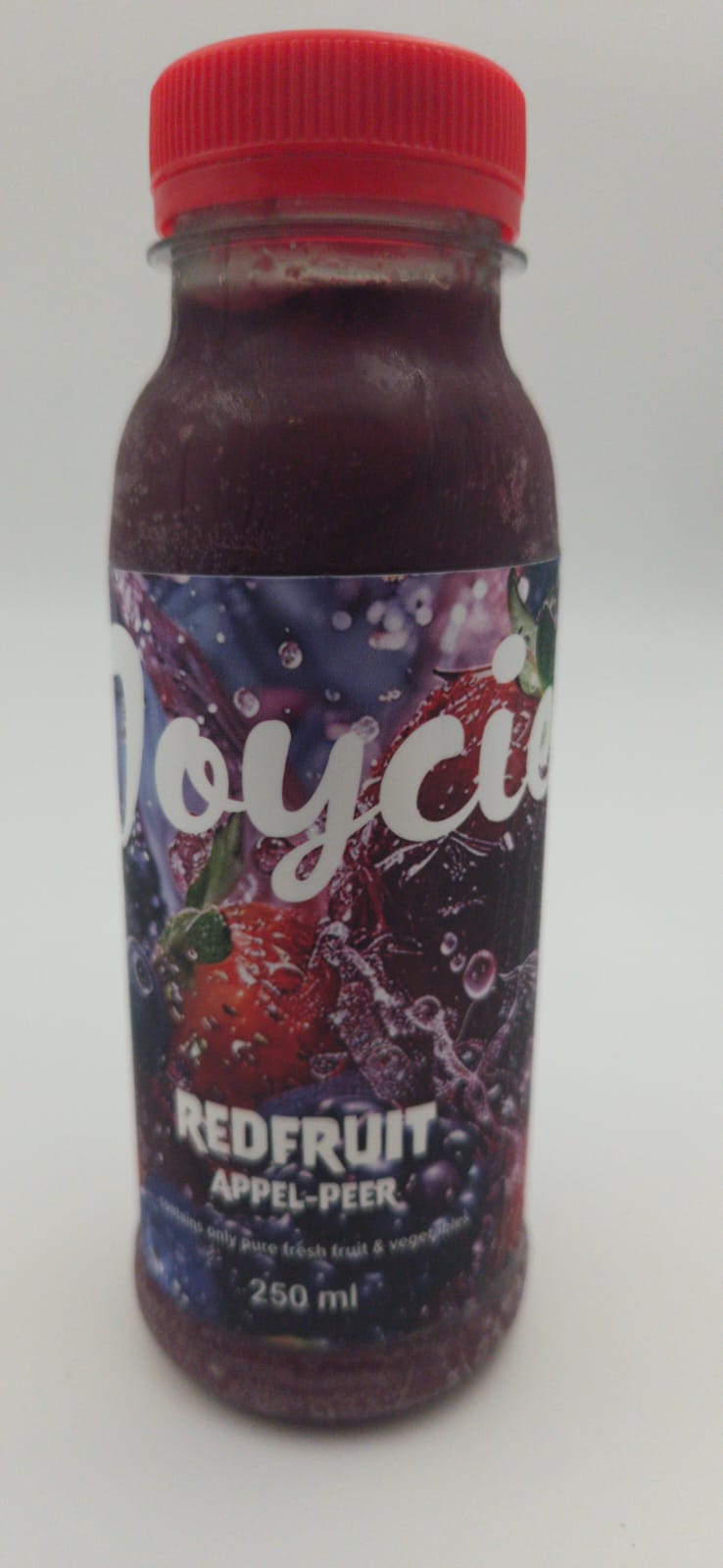 1000 ml  X-- REDFRUIT APPEL/PEER 2024,  roodfruit met extra toegevoegd appelpeer